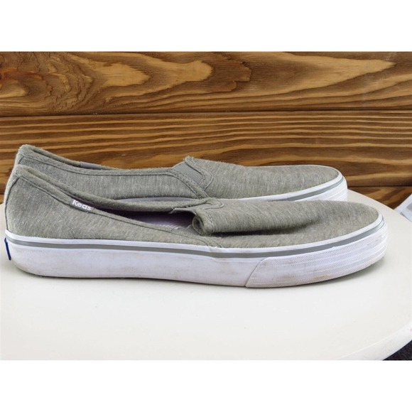 Keds Size 8.5 Sneaker Gray Fabric 8.5 Slip On Women - Picture 5 of 11
